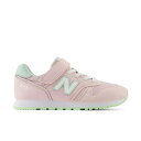 ニューバランス キッズ スニーカージュニア New Balance YV373 PE2 ピンク グリーン 子供靴 スニーカー 運動靴 シューズ 女の子 男の子 運動会 通学 ジュニア スニーカー シューズ セール 送料無料