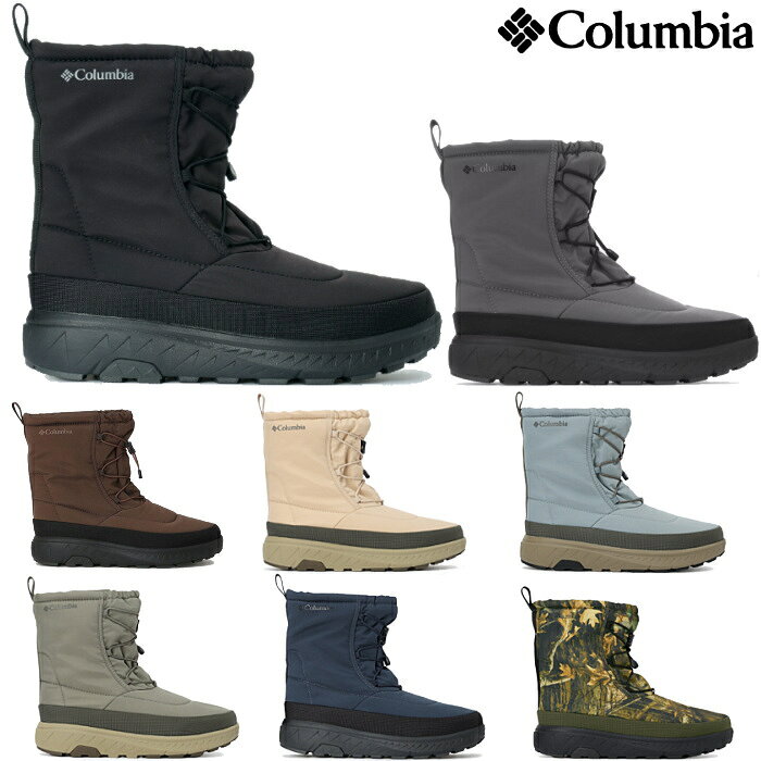 コロンビア Columbia メンズ レディース ブーツ イエローテイル ブーツ ウォータープルーフ オムニヒート YELLOWTAIL BOOT WP OH ロングブーツ YU2586 アウトドア 撥水 防水 防滑 軽量