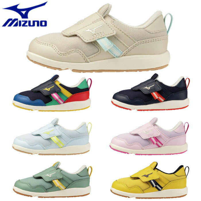 Rakuten - ミズノ MIZUNO キッズ スニーカー ミズノプレモア インファント3 C1GD2641 男の子 女の子 シューズ 靴 子供靴 運動会 通園 通学 マジック 履きやすい PLAMORE INFANT 3
