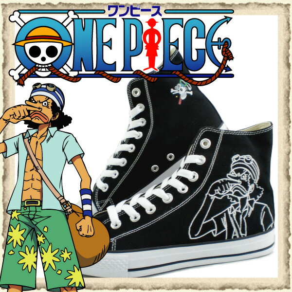 ONE PIECE「ワンピース」×Leadコラボスニーカー 【 ウソップ 】メンズ レディース スニーカー ワンピース グッズ シューズ【NDND-15njtd...