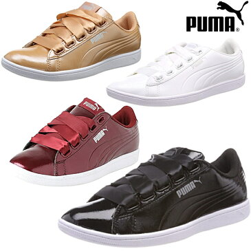 PUMA プーマ レディース スニーカー sneaker ビッキー リボン P 366417 PUMA VIKKY RIBBON P ウィメンズ パテント ローカット