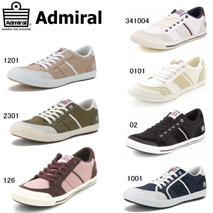 アドミラル スニーカー sneaker メンズ レディース 30代 40代 50代 20代 50代 イノマー Admiral 黒 白