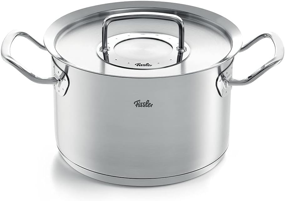 【訳あり】フィスラー (Fissler) 両手鍋 20cm オリジナル プロフィ コレクション シチューポット ガス IH 対応 無水 鍋 無水調理 食器洗浄機...
