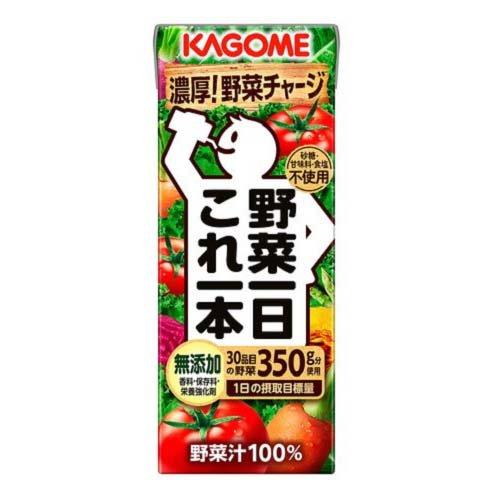 送料無料【訳あり】【野菜ミックス濃縮ジュース 】カゴメ 野菜一日これ一本 ( 200ml*24本入 )/ カゴメ ( 一日分の野菜 1日分の野菜 野菜100％ 紙パック )4901306247563のサムネイル