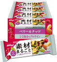【訳あり】ケロッグ 素材まるごとプロテインバー ベリー&ナッツ 12本セット4901625531978