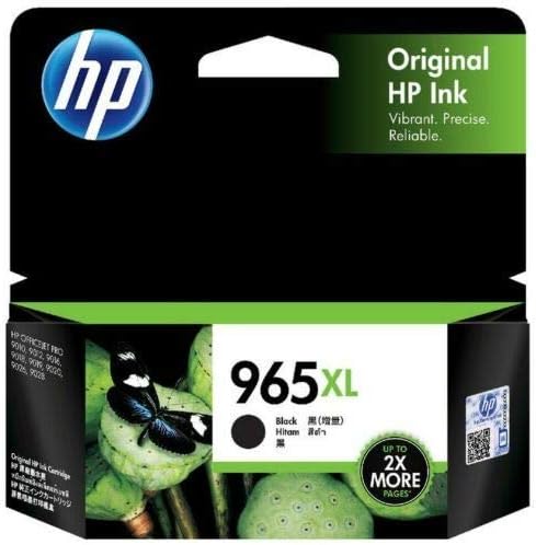 HP 965XL 純正インクカートリッジ ブラック 黒 増量 3JA84AA【国内正規品】