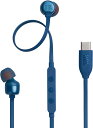 【新品】JBL Tune 310C USB-C Wired ReIn-Ear Headphone (Blue)