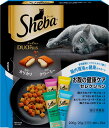 【訳あり】シーバ デュオプラス キャットフード お腹の健康ケアセレクション 成猫用 200g×12個(ケース買い)