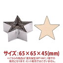 ＼夏先取り！早得フェア 8%OFF／星形 抜型 BPT-067 65×65×45mm