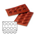 \早割セール!! 8%OFF/8ヶ取 半丸型 SF004 300×175mm