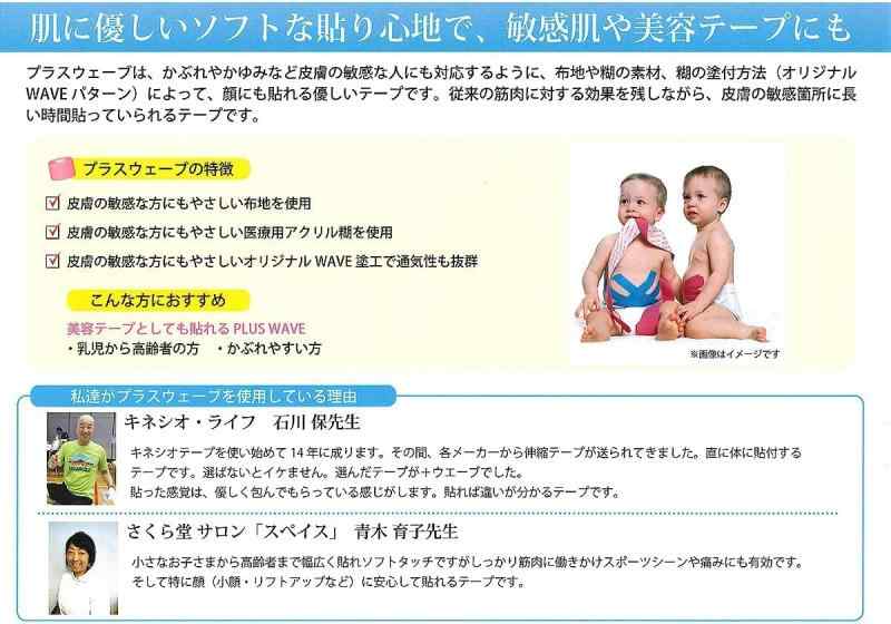 KINESIO 正規品 テーピング キネシオ テックス プラスウェーブ 50mm×5m ベージュ K...