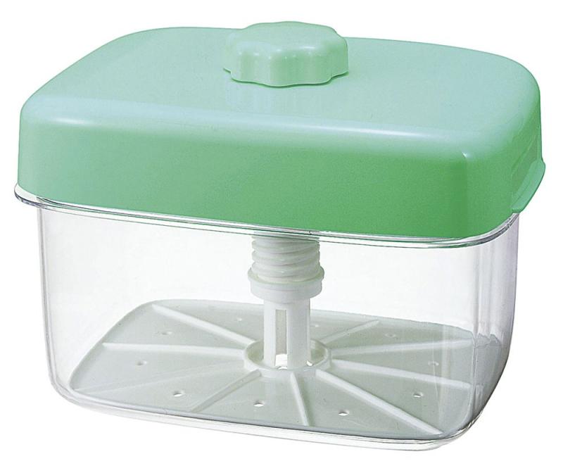 トンボ 保存容器 漬物容器 6.1L 日本製 即席 グリーン マミー 新輝合成 6型