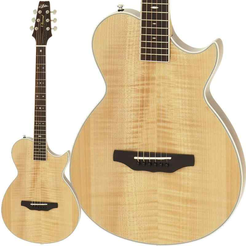 Lakewood - ARIA APE-100 N ナチュラル 【エレキギターのように弾ける薄型エレアコ】サイドサウンドホール アコースティックギター アリア