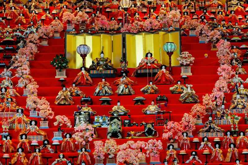 ND タペストリー ひな祭り 雛人形 雛祭り ひな人形 壁飾り 壁掛け つるし飾り 玄関 デコレーション パーティー 写真撮影 かわいい おしゃれ 大判 大きい 飾り付け 背景布 ペット グッズ イン