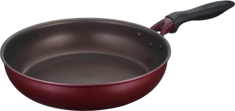樂天商城 - サーモス デュラブルシリーズ フライパン 28cm レッド IH対応 KFH-028 R