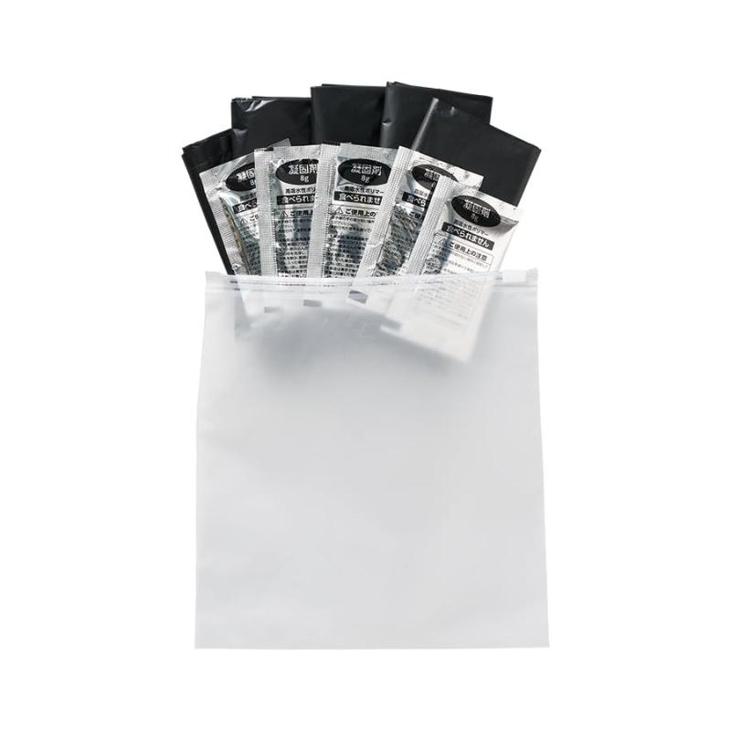 防災グッズ 非常用 トイレ 5個セット ポーチ付き | 携帯 簡易 非常 防災 断水 凝固剤 避難グッズ 車中..