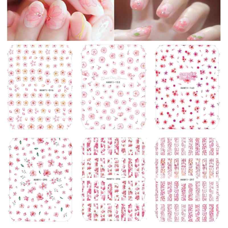 GOODCHI ネイルシール 箔押し 花びら �