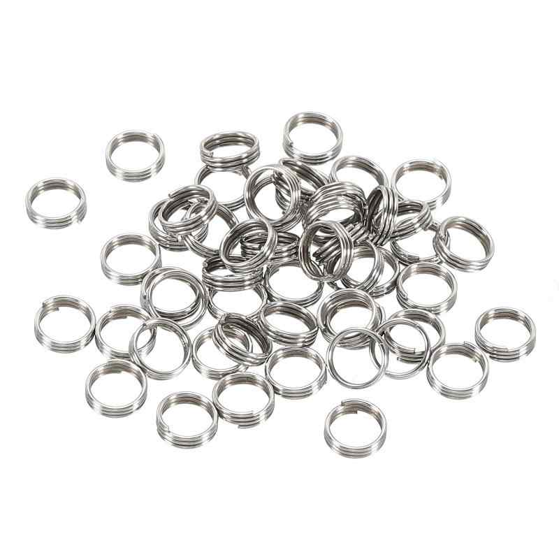 PATIKIL ダーツシャフトリング 50個 ステンレス鋼ダーツ Oリング グリップ力強化用
