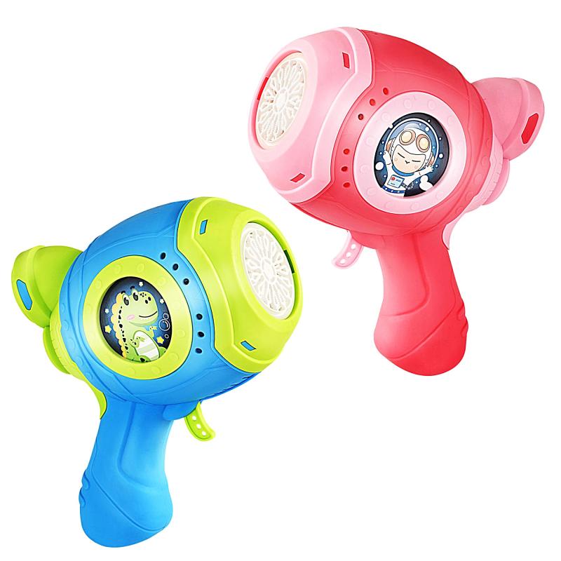 SolpexJP シャボン玉 電動 バブルガン 360°液漏れ防止 特大泡穴 LEDライト 自動 長距離発射 おもちゃ バブルガンマシン 子供 結婚式 キャンプ 外遊び 誕生日プレゼント 女の子 男の子 ギフト（