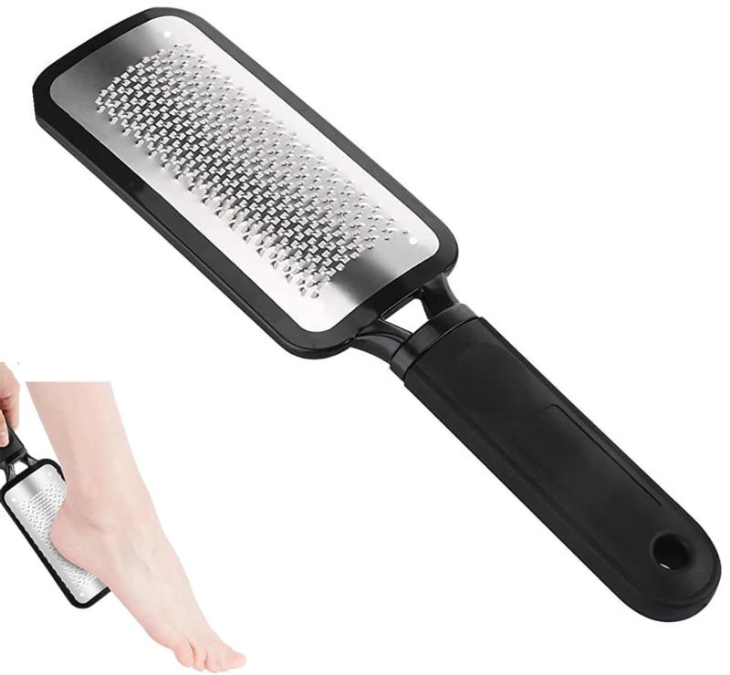 角質ブラシ 踵 角質取り かかと ヤスリ 角質除去 削り リムーバー Footfile マイクロ カッター スポーツ アフターケア 足 足裏 ケア やすり ステンレス製 かかときれい フットファイル ラージ