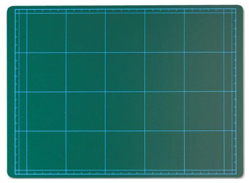ウチダ カッティングマット コスト対応 両面 A2 グリーン 014-0071