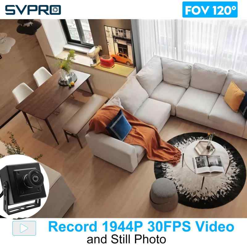 SVPRO 5MP USBカメラ - 1944P 30FPS コンピュータービジョンカメラ 120広角レンズと1/2.8フィート CMOS IMX335センサー、PC&Raspberry Pi用UVCウェブカメラボード