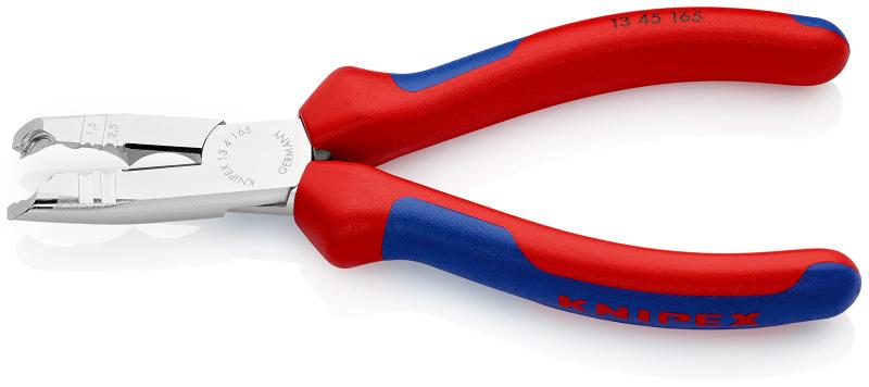 クニペックス KNIPEX 1345-165 マルチストリッピングプライヤ-(SB)