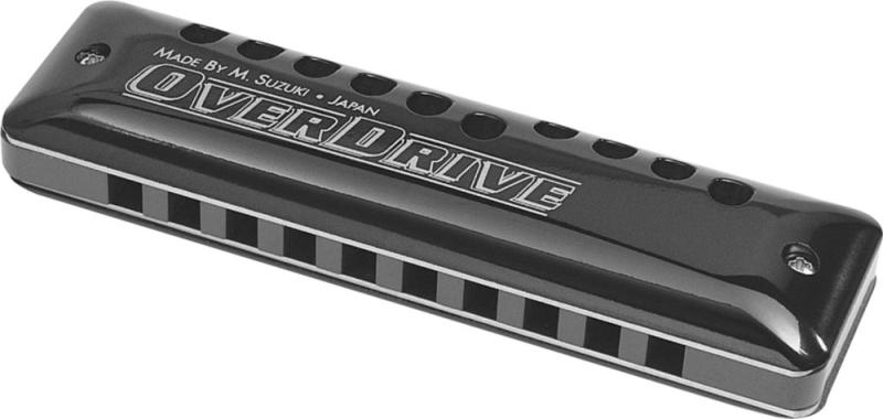 SUZUKI スズキ 10穴ハーモニカ OVER DRIVE MR-300