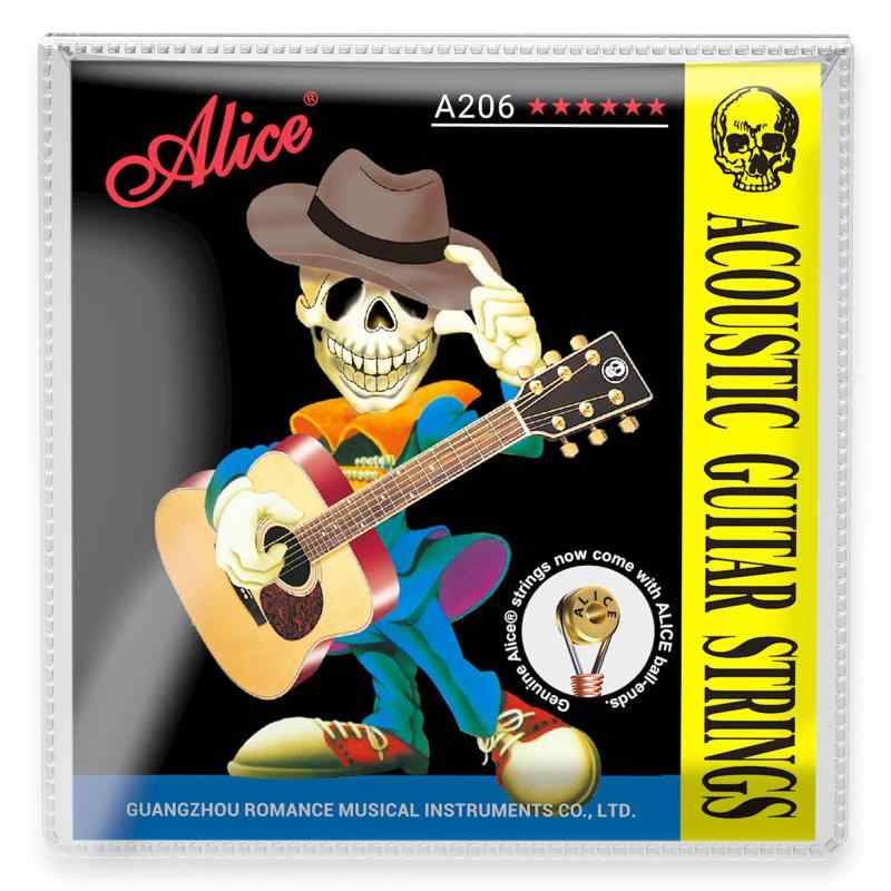 樂天商城 - Alice（アリス）アコースティックギター弦 音色は落ち着いて明るい 練習用弦 高級演奏用ギター弦 アコギ 弦