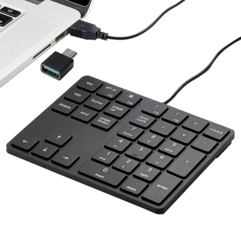 Levieny テンキー 有線 薄型 34キー テンキーボード