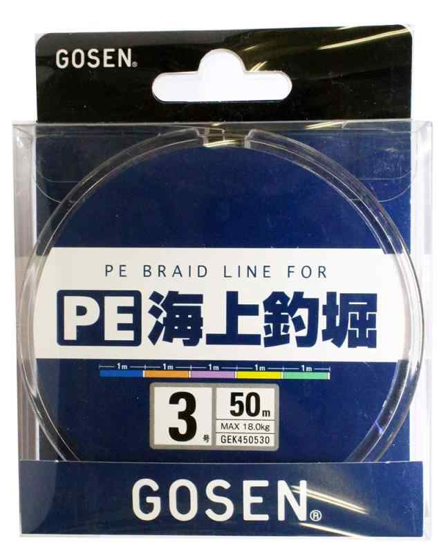 乐天商城 - ゴーセン(Gosen) PE 海上釣堀 N 50m