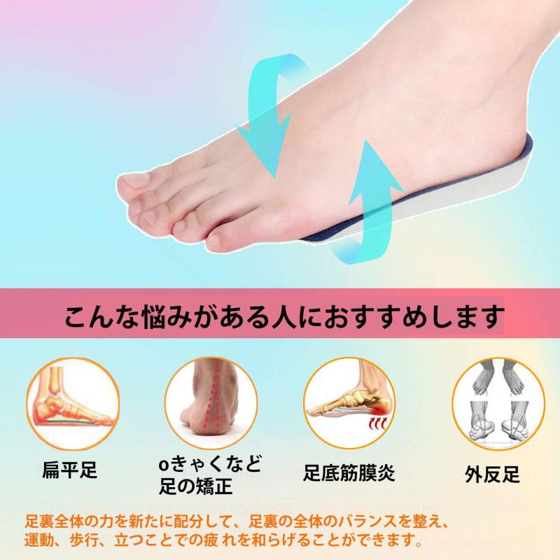 RooRuns 3/4インソール アーチサポート