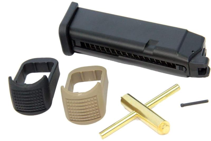 WE CO2マガジン GLOCK グロック シリーズ用 (G17/G18C/G19/G23/G34/G35 対応)