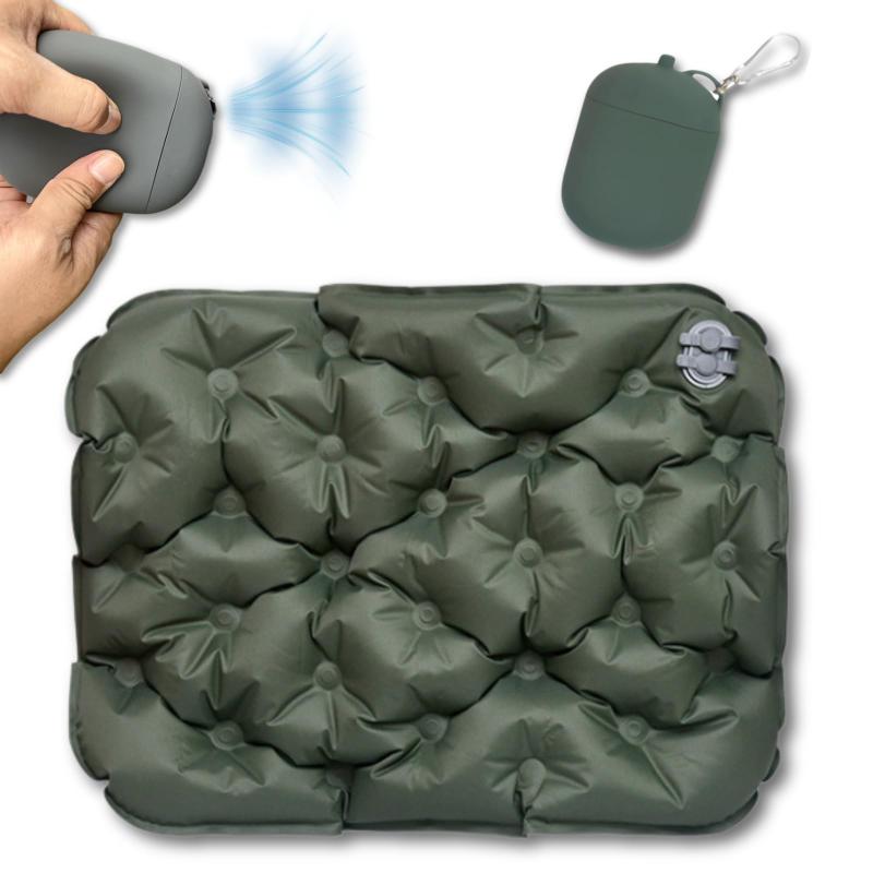 Flitzer エアーマット 座布団 レジャーシート 折りたたみ エアークッション 防水 コンパクト キャンプマット アウトドア 軽量 花見 運動会 スポーツ観戦 登山