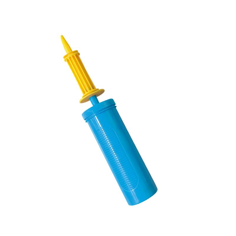 ハンドポンプ 空気入れ 風船 浮き輪 2倍速ポンプ バルーン ポータブルポンプ・風船、浮き輪、ヨガボールに使用できます バルーンアート 押しても引いても空気が入る