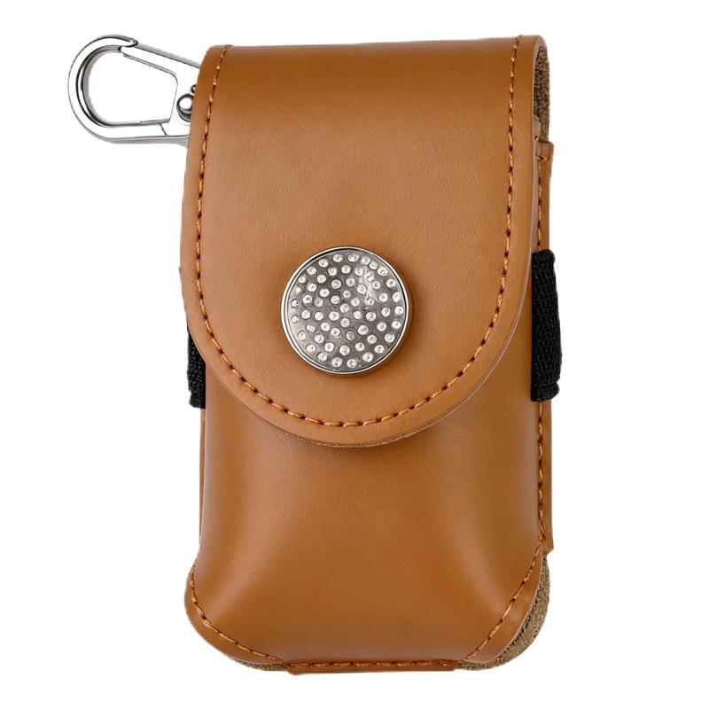 ゴルフボールケース ボールポーチ 軽量 薄型マグネット 開閉 ゴルフ用品 小物 メンズ レディース