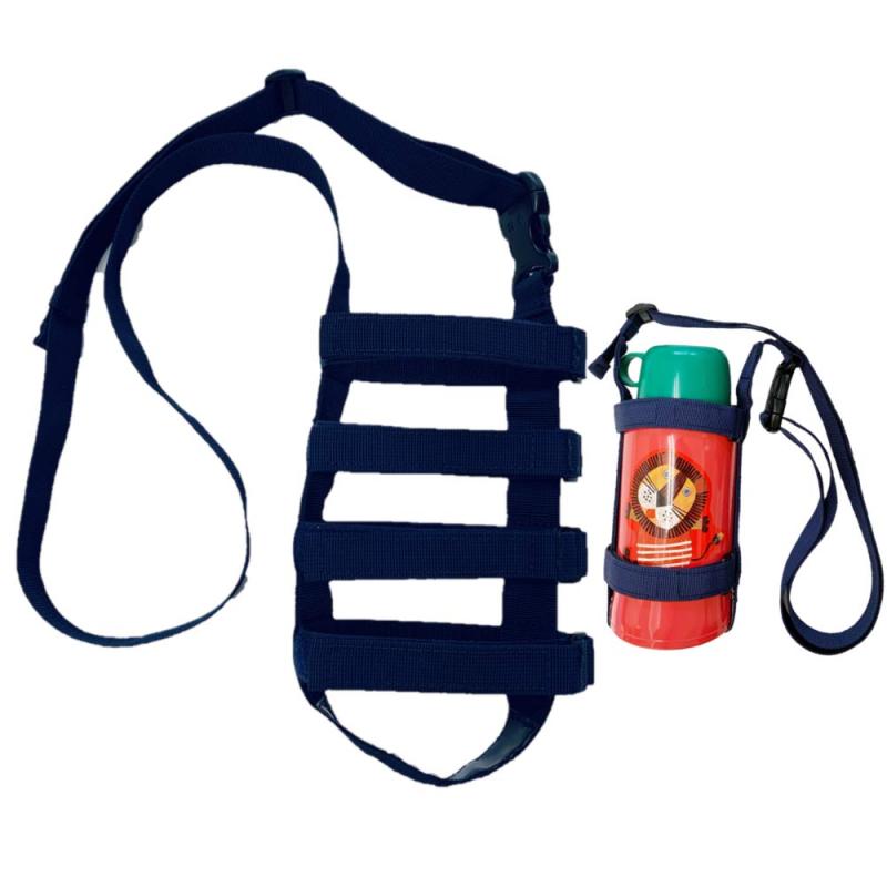 vivi掲載 HANGYO ストラップ式 水筒ホルダー ボトルホルダー ボトルストラップ 肩掛け ショルダー