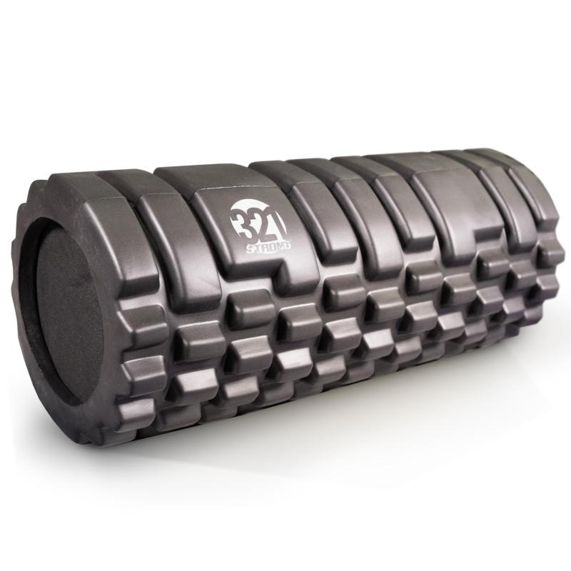 321 Strong Foam Roller - Medium Density Deep Tissue Massager for Muscle Massage and Myofascial Trigger Point Release, with 4K e