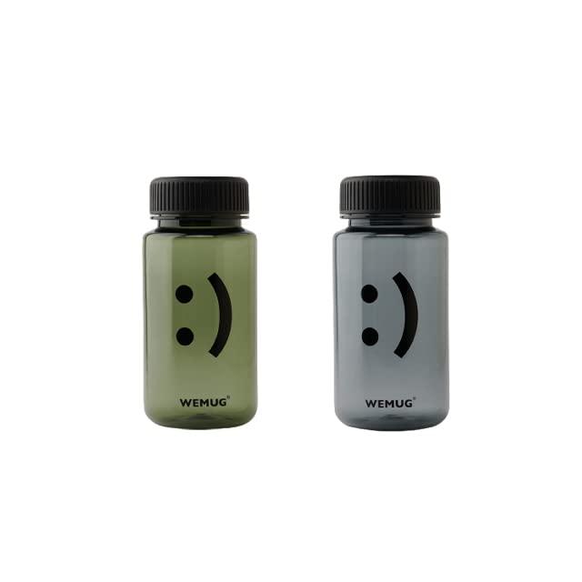 WEMUG ミニ ウォーターボトル 350ml 【軽量・密閉】水筒 ミニボトル mini smile