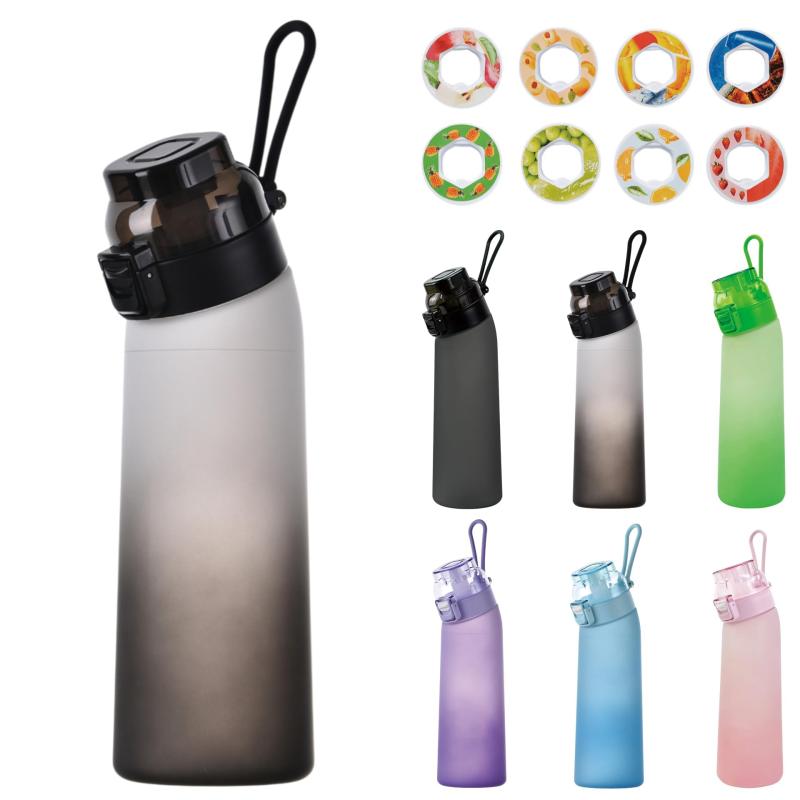 [Maplefea]フルーツウォーターボトル 水筒 700ml 水の味が変わる水筒 香り付き 8種フ ...