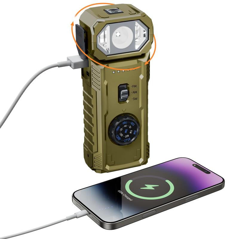 �ɺҥ饸�� ¿��ǽ�饸�� ��� �������� �ɽ������ SW/AM/FM�饸�� (FM76.00Mhz - 108MHz) SOS���顼���դ� ���ޥۤ˽��Ų�ǽ�� ��󤷽��� USB���� �Ͽ� �̺� ���� �����ʤɤζ۵��к�