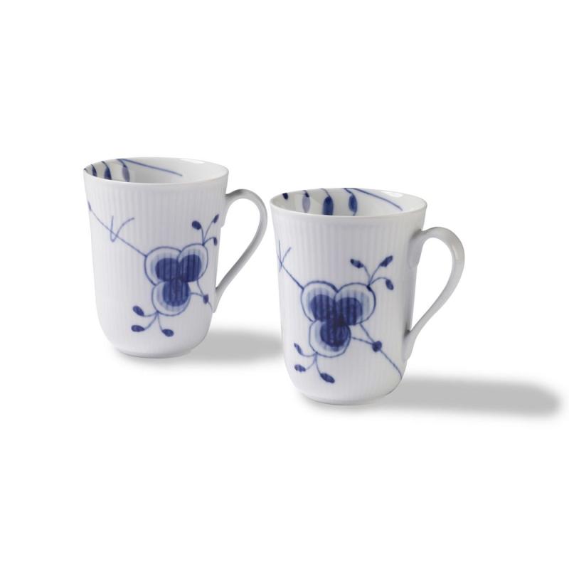 ロイヤルコペンハーゲン ブルーフルーテッド メガ 磁器 マグカップ 330ml ペア 2381039【並行輸入品】 2381039