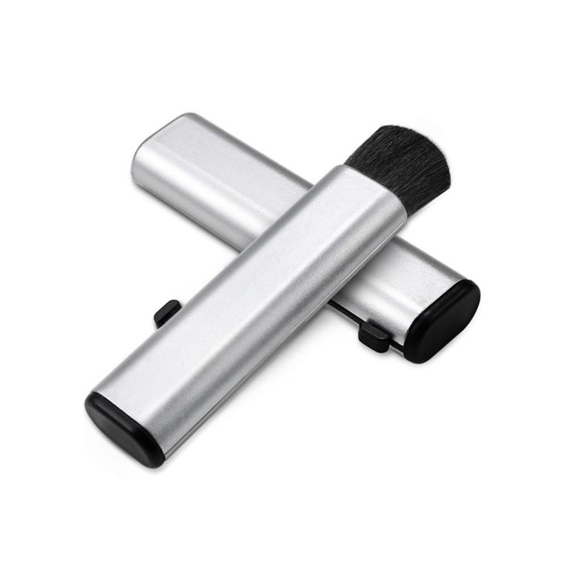 サムコス 除電ブラシキーボード 静電気防止 軟毛 ほこりとり コンパクト 清掃 ウール フレキシブルブラシヘッド 伸縮式設計です パソコン スマートフォン等用