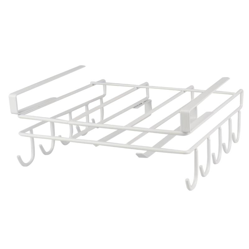 多機能キッチンラック 戸棚下 吊り下げ式 省スペース まな板置き 通気性 錆びにくい 組み立て不要
