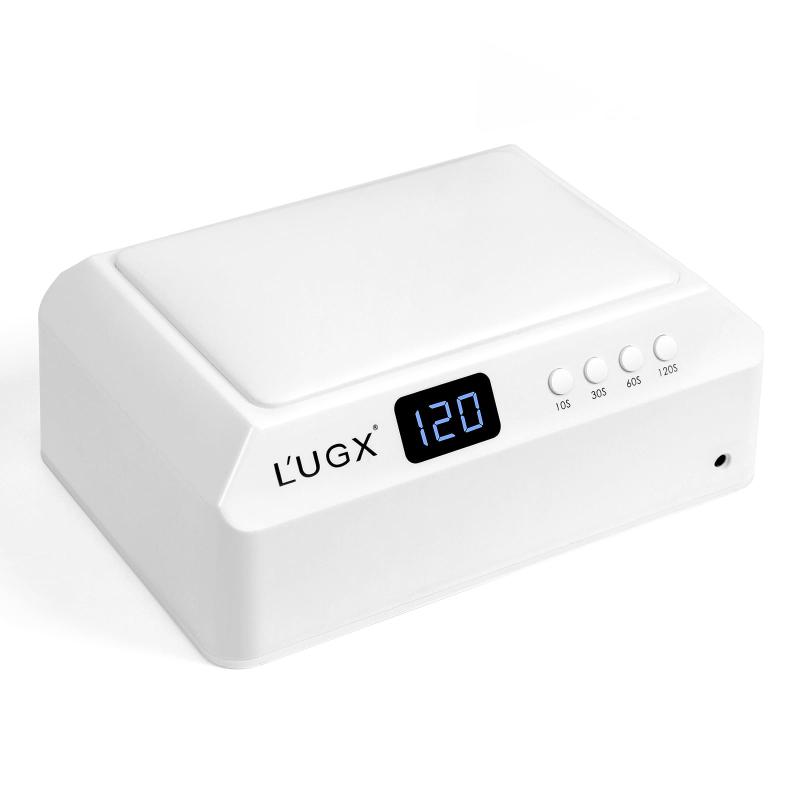 L'UGX LED & UV ネイルライト 72W ジェルネイル ライト uvライト レジン用 硬化ライト プロ用 高速硬化ライト 四階段タイマー