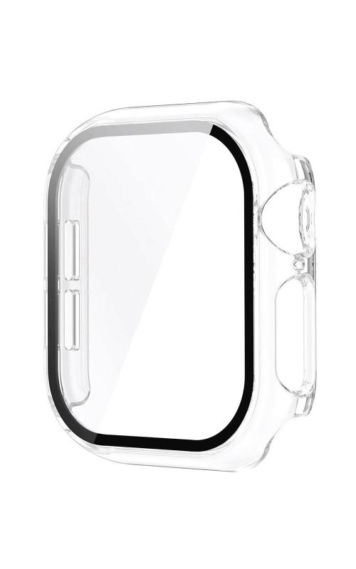 【AriRi（アリリ）】アップルウォッチ カバー 10 / 11 / SE3 対応 46mm 45mm 44mm 41mm 40mm ケース 保護フィルム一体型 耐衝撃 薄型 TPU スターライト/ブラック/クリア/サックスブルー/ミッドナイト/グレ