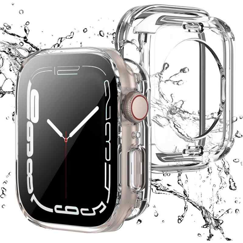 Rakuten - TALENANA for Apple Watchケース【2 in 1防水設計】アップルウォッチ保護ケース 強化ガラスフィルム 一体型