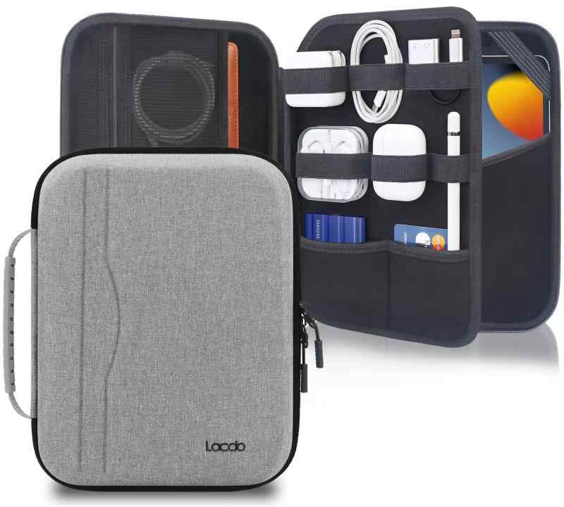 Lacdo ハードタブレットスリーブキャリングケース 対応機種 11インチiPad A16 / 11インチiPad Air M3 M2 / 11インチiPad Pro M4 / 10.9インチiPad / 10.2インチiPad / 10.9インチiPa