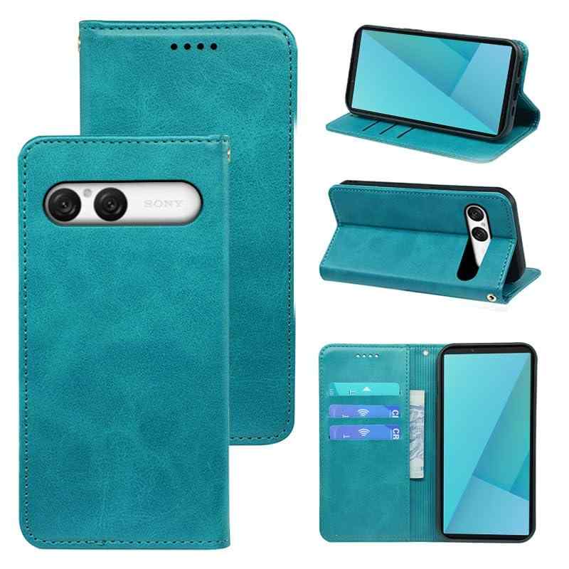 に適用する Xperia 10 VII ケース 手帳型 に適用する エクスペリア10 vii 手帳型ケース スマホケース カバー 手帳型 PUレザー カード収納 財布型 耐衝撃 ケース マグネット スタンド機能付き 5色(