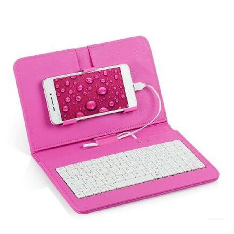 ZooooM 有線 スマホ キーボード 搭載 カバー 英語配列 ケース アンドロイド デザイン おしゃれ Android スマートフォン タイピング 便利 スタンド 機能 カンタン 簡単 仕事 お洒落 (全6色) ZM-SUMAKEY